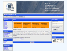 Tablet Screenshot of plutobv.com